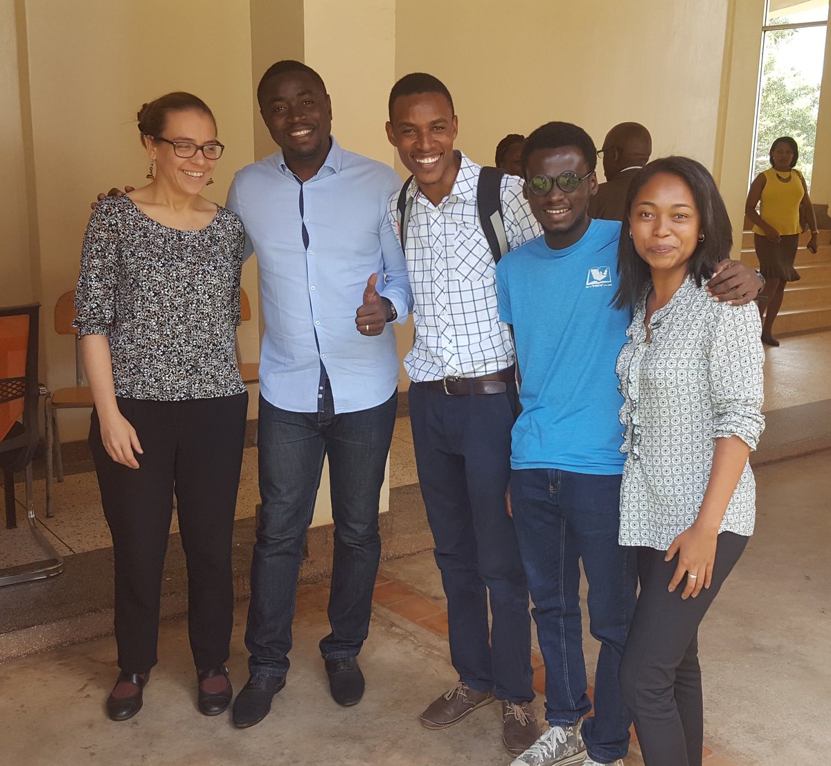 OSMAfrica Crew at OpenCitiesAfrica, Kampala